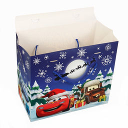 Пакет-коробка С Новым годом, 37 ? 33 ? 20 см
