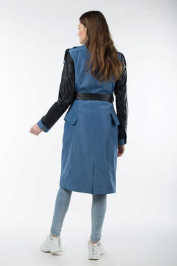 03-1710 Плащ женский (пояс) - El podio фото 10