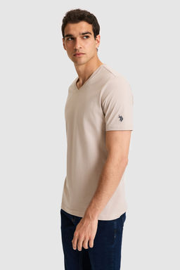 Erkek Regular Fit V Yaka Ta_ Basic Ti__rt - U.s. polo assn фото 2