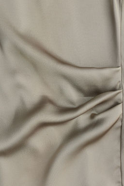 Top drapeado de saten - H&m фото 5