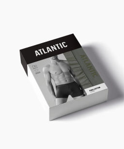 ATLANTIC MH-1199 Трусы шорты Pima cotton хаки фото 5