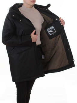 8020 BLACK Куртка демисезонная женская (100 гр. холлофайбер) - Fashion фото 6