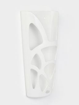 Корзина для пакетов IDEA «Геометрия», пластик, 18×9×35 см, белая