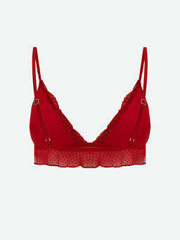 Balensiz Dolgusuz Dantelli Bralet