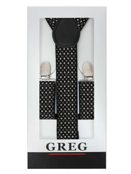 Подтяжки мужские в коробке GREG G-9-18