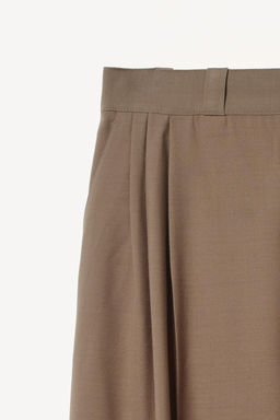 PANTAL?N PLIEGUES TRAJE WILLY CHAVARRIA X ZARA / Tostado  фото 12