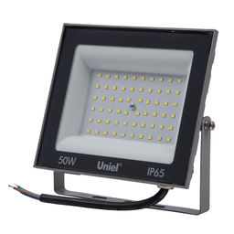 ULF-F23-50W/6500K IP65 160-240V GREY Прожектор светодиодный. Дневной свет (6500K). Корпус серый. TM Uniel