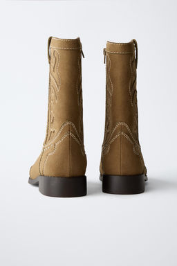COWBOY BOOTS - Zara фото 5