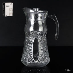 Кувшин 1800 мл с крышкой / J-136RSL /уп 12/ АКЦИЯ