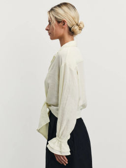 Блузка с завязками из вискозы / Zarina  фото 4