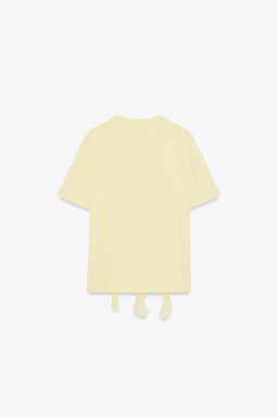 T-SHIRT WITH FRONT RUFFLES - Zara фото 11