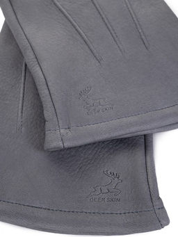 Перчатки мужские 100% ш HP962 d.grey - Eleganzza фото 2