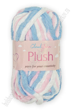 Пряжа Plush 50 гр (10 шт) SF-7845, мультиколор №1