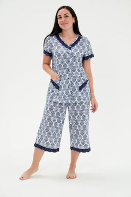 Пижама женская из кулирки Ворожея перышко - Амадэль фото 2