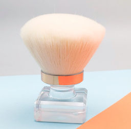 Kristaller Кисть-сметка для удаления маникюрного опила и волос, белый фото 7