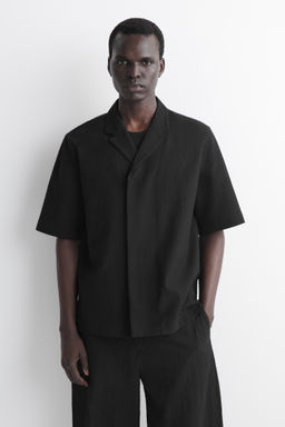 CAMISA SEERSUCKER DE MANGA CORTA - H&m фото 4