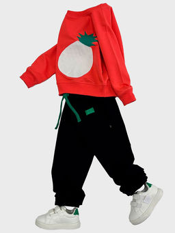 Толстовка для девочки UD 1547 коралл - Mini maxi фото 6