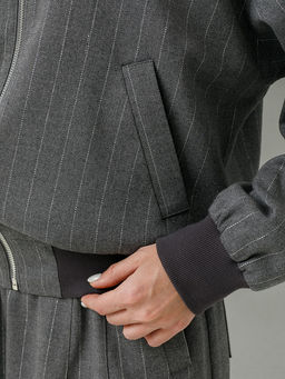 Жакет бомбер на молнии - Marchello marchellini фото 4