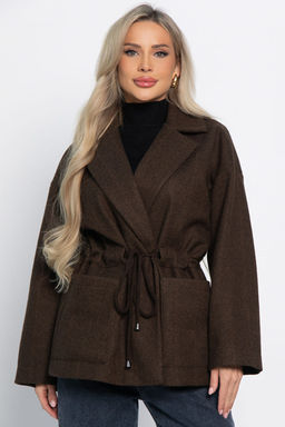 Пальто-пиджак (ткань: драп) - Lt collection фото 61