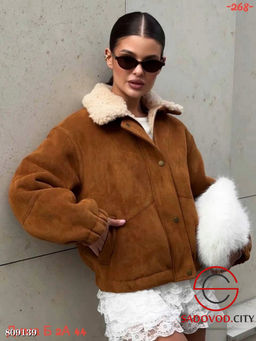 Дублёнка женская зимняя