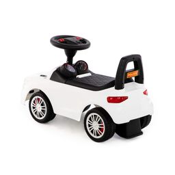 Каталка-автомобиль SuperCar №6 со звуковым сигналом (белая) - Полесье фото 3