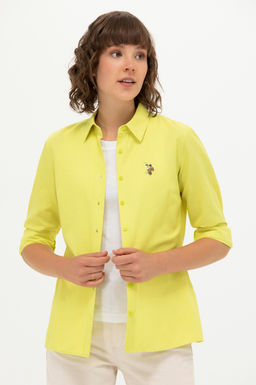 Женская базовая рубашка с длинным рукавом - U.s. polo assn фото 8