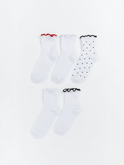 K?z ?ocuk Soket ?orap 5li