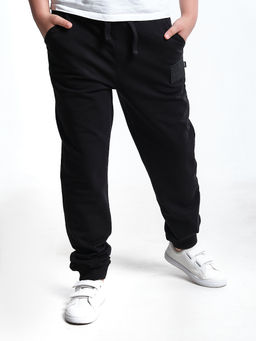 Брюки для мальчика штаны спортивные 22-6004 черный - Mini maxi фото 4