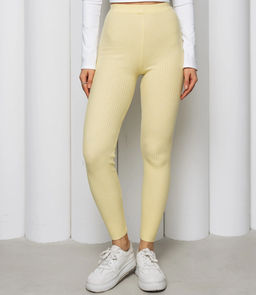 Леггинсы #КТ157 (1), жёлтый - Dommod фото 2