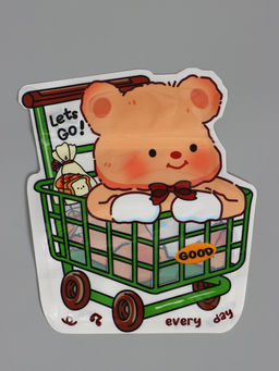 Цена за 50 шт. Пакет подарочный, "Корги", с zip-lock застежкой, 16x18+3,5