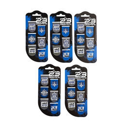 Набор магнитных закладок на подложке, 5 шт "С 23 февраля"