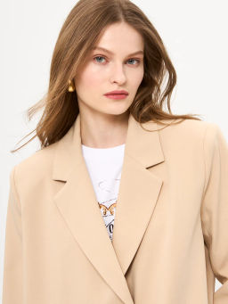 Жакет женский 12521-34032 beige - Eleganzza фото 2