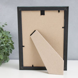 Фоторамка пластик "Офис 8" 15х21 см, малахит (пластик)