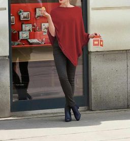 Пончо, каштановое - Ashley brooke фото 5