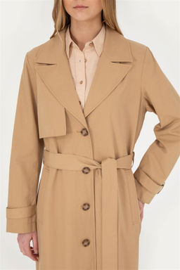 Женское коричневое пальто - U.s. polo assn фото 6