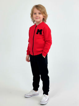 Комплект спортивный 22-7238 красный|черный - Mini maxi фото 3