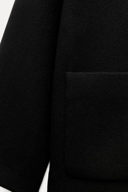 WOOL COAT WITH SCARF - Zara фото 8