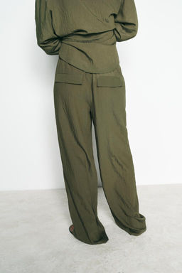 PYJAMA-STYLE TROUSERS - Zara фото 5