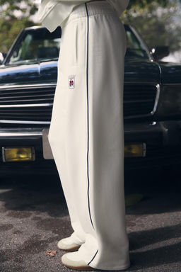 EMBROIDERED TROUSERS