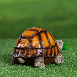 Садовая фигура из полистоуна «Черепаха», 9×10×16 см