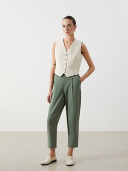 Havu? Kesim D?z Aerobin Kad?n Pantolon