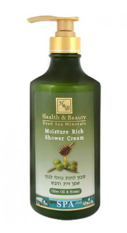 Health&Beauty 293 Гель-крем д/душа увлажн.с маслом Оливы и Медом 780мл с дозат.