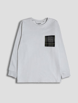 Bisiklet Yaka Ekose Erkek ?ocuk Pijama Tak?m?