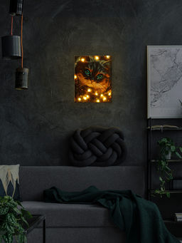 ФРЕЯ PNB/PMDD-368 Набор для раскрашивания по номерам ( со светодиодами ) 40 х 30 см Огоньки тепла