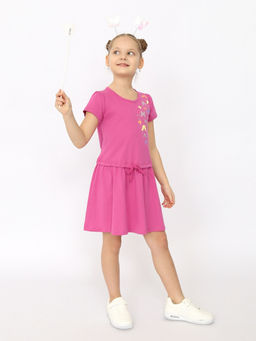 CRB wear/CSKG 63765-27-395 Платье для девочки,розовый/Ex.Cherubino фото 6