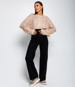 Джемпер #КТ851 (3), бежевый - Dommod фото 4