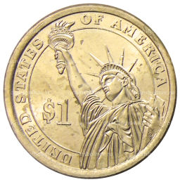 1 доллар 2015 года P Линдон Джонсон 36-й президент США