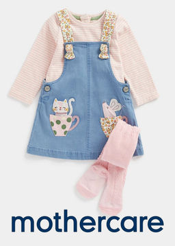 Mothercare / Комплект: платье, футболка