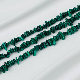Бусины для украшений из Малахита крошка 41 см