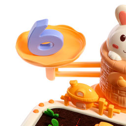 Развивающий набор Умные весы. Зайкин огород - Iq-zabiaka фото 7